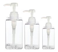 3 Pcs Dosatore Shampoo Bottiglie Di Vuote Bottiglia Pompa Liquida