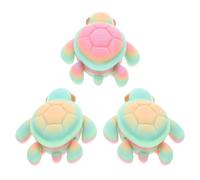 3 Pcs Figura Di Tartaruga Decorazioni Tartarughe Ornamento Della