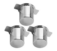 3 Pcs Filtro Per Tè Colino Da Base Di Tisane Utensili La Birra Al