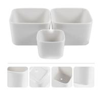 3 Pcs Fioriera in Ceramica Vasetti Per Piante Vasi Da Interno Vaso Di