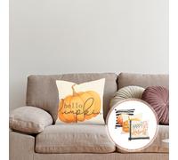 3 Pcs Fodera Per Cuscino Del Ringraziamento Copri Federa Decorativa