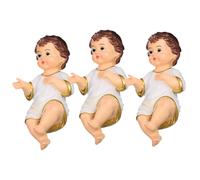 3 Pcs Gesu Bambino Statua Statuina Presepe Decorazioni Religiose Statue