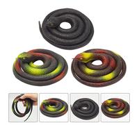 3 Pcs Giocattolo Per Scherzi Bambini Il Gioco Dei Serpente Finto Puntello Del