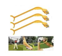 3 PCS Golf Swing Trainer Practice Guide Golf Gesture Correct Wrist Training Aids