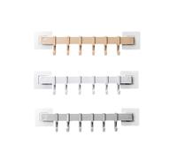 3 PCS Grucce Cappotti Appendiabiti Ganci Muro Per Gancio Appendere Al