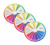 3 Pcs Guida Alla Ruota Dei Riferimento Teoria Del Colore Miscelazione