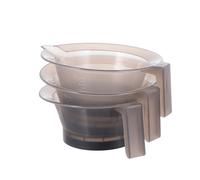 3 Pcs Hair Dye Mixing For Professional Salons Ciotola Per Tinta Mescolare