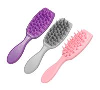 3 Pcs Hair Washing Comb for Daily Spazzola Lavaggio Capelli Per Lavare