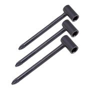 3 PCS Hex Chitarra Acustica Truss Rod Chiave Di Regolazione 6.35mm 7mm 8mm Chitarra Truss Rod Chiavi Strumento Di Riparazione Accessori (Color : Bk)
