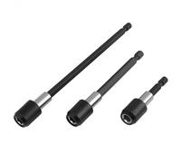 3 PCS Inserti per Avvitatore, Inserto per Avvitatore, Prolunga Avvitatore, Adattatori per Mandrino per Prolunga a Stelo Esagonale, Porta Inserti Magnetica a Rilascio Rapido, 60/100/150mm