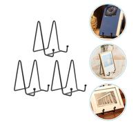 3 Pcs Iron Easel Stand For Home Office Porta Piatti Espositore Per