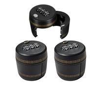 3 Pcs Lucchetto Per Bottiglie Di Alcol Tappo Antifurto Bottiglia Vino