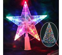 3 Pcs Luci Stellari Sugli Alberi Ornamento Colorato Luce Dell'albero