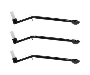 3 Pcs Macchina Pulisci Pennelli Spazzola Pulizia Pennello Teiera Per