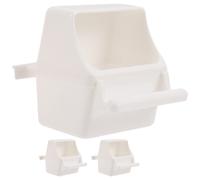 3 Pcs Mangiatoia Per Uccellini Dispositivo Alimentazione Del Pappagallo