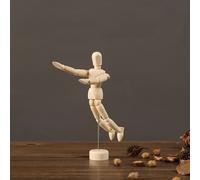 3 Pcs Manichino Per La Pittura Modello Di Schizzo Figura Statuine Legno