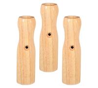 3 Pcs Maniglia Del Calcio Balilla Manico Da Biliardino Vero Legno