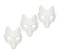 3 Pcs Maschera Cosplay Mascherine Fai Da Te Festa Mascherate Maschere