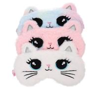 3 Pcs Maschera Del Sonno Confortevole Copertura L'ombra Degli Occhi