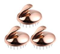 3 Pcs Massaggio Alla Testa Spazzola Per Il Cuoio Capelluto Della Doccia