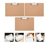 3 Pcs Materiale Ufficio Lavagna Appunti Forniture Per Clip Board