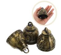 3 Pcs Mini Campanelli D'epoca Accessori Per Carillon Eolici Campana Retrò