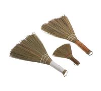 3 Pcs Mini Scopa Mano Piccola Spazzola Per Pulizia Pulire Paglia