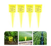 3 Pcs Misuratore Pioggia Caduta Pluviometro Professionale Accurato Compatto