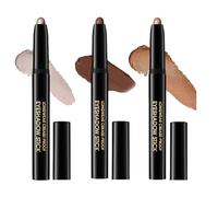 3 Pcs Ombretto Stick Occhi Matitone Ombretto Occhi 1,6 g/pz A Lunga Tenuta Impermeabile Altamente Pigmentato Facile Applicare Non Sbava Un Regalo Donne Che Permette Creare Trucco Occ-hi Lunga Tenuta