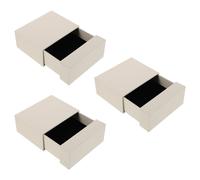 3 Pcs Organizzatore Di Gioielli Per Cassetti Jewelry Storage Case