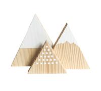 3 PCS Ornamenti Di Montagna Innevata Bambino Tavolo Decorazione Inverno