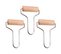 3 Pcs Palla Di Argilla in Ceramica Asta Per Rotolare Mattarello Legno