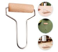 3 Pcs Palla Di Argilla in Ceramica Mattarello Legno Asta Per Rotolare