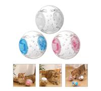 3 Pcs Palla Per Dolcetti Animali Domestici Giocattolo Di Distributore Cibo