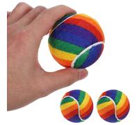 3 PCS Palle Da Tennis Palline Attrezzatura Giochee Masticare Dentire