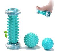 3 Pcs Pallina Massaggio Piede, Massaggia Piedi, Pallina Massaggio Muscolare per Fascite Plantare, Palline Pilates, Trigger Point Per il Massaggio dei Piedi e Delle Spalle