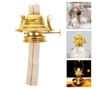 3 Pcs Parti Di Lampade Antiche Per L'illuminazione Delle Olio Stoppini