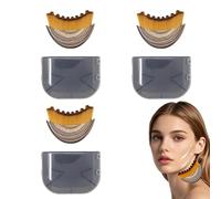 3 PCS Pennello per Contorno Drainage Face Brush Contour Massager per Relieve Fatigue Scolpire il Viso Mento e Mascella (In scatola)