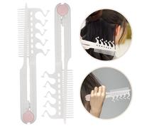 3 Pcs Pettine Compensato Antistatico Da Viaggio Pieghevole Plastica