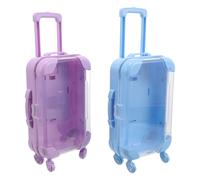 3 Pcs Piccole Scatole Per Valigie Custodia Da Viaggio Gioielli Bomboniere