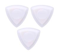 3 PCS Pick LED Pick Light Up Picks Bianco Verro Viola Luminio Picks per chitarre acustiche elettriche Bassi Ukulele ABS Materiale