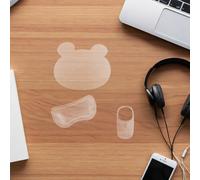 3 Pcs Poggiapolsi Mouse Tappetino Per Sughero Computer Cuscino Da Polso