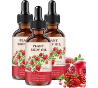 3 Pcs Pomegranate Seed Oil, Cold Pressed Pomegranate Seed Oil for Skin and Hair Care, Pure & Natural Pomegranates Seed Oils, Improves Skin Elasticity, Promotes Healthy Hair