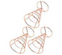 3 Pcs Porta Cono Per Patatine Fritte Cestino Fritto Espositore Snack