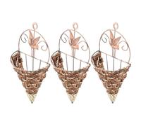 3 Pcs Porta Fiori Da Interno Cesto Appendere Alla Parete Di Muro Pentola