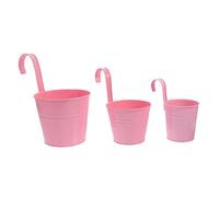 3 Pcs Porta Fiori Vasi Da Appendere Esterno Secchi Di Secchio Decorativi