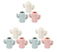 3 Pcs Porta Penne Matite Decorazione Del Vaso Arredamento Della Scrivania
