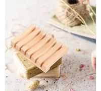 3 Pcs Portasapone Per Bagno Supporto in Legno Leggero Vassoi Del