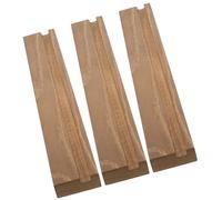 3 Pcs Portavinilie Dischi Supporti Da Parete Vinile Detentore Del Record Legno