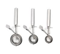 3 Pcs Porzionatore Gelato Pallina Di Paletta Per Con Grilletto Dosatore